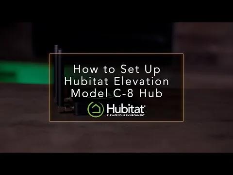 How to set up your Model C-8 hub