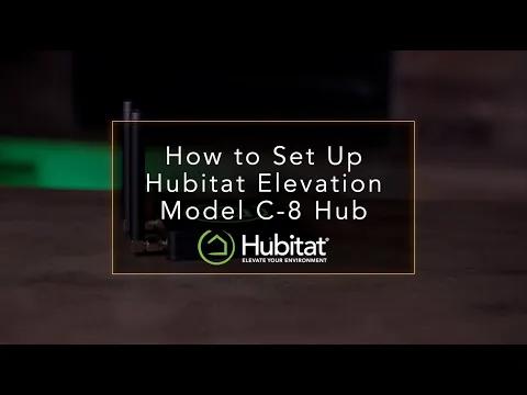 How to set up your Model C-8 hub